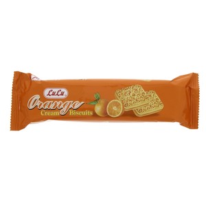 LuLu Orange Cream Biscuits 90g