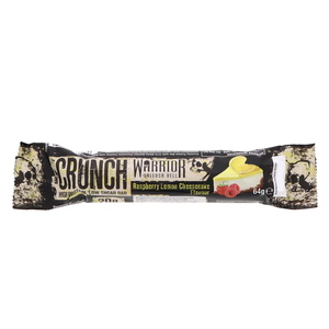 Warrior Crunch High Protein Low Sugar Bar Raspberry Lemon Cheesecake Flavour 64g