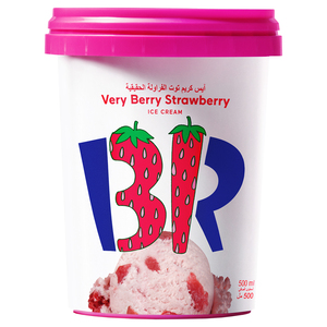 Baskin Robins Very Berry Strawberry Ice Cream 500ml