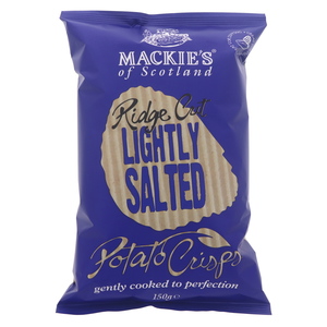 Machie's Ridge Cut Lightly Salted Potato Crisps 150g