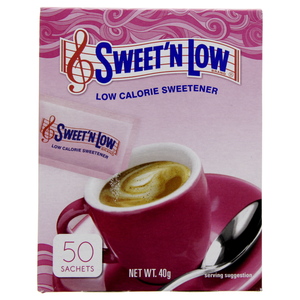 Sweet'n Low, Low Calorie Sweetener 50's