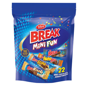 Tiffany Break Mini Assorted Chocolate Bar 384g