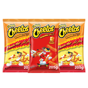 Cheetos Crunchy Flamin' Hot 3 x 205g