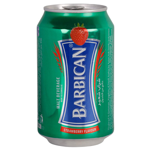 Barbican Strawberry Flavour Non Alcoholic Malt Beverage 6 x 330ml