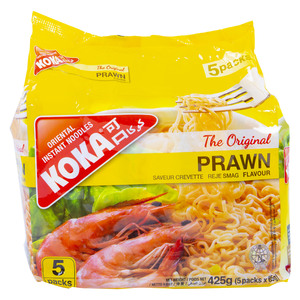 Koka Instant Noodles Prawn Flavour 5 x 85g
