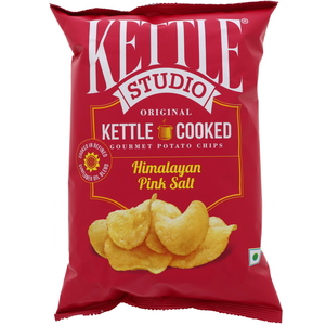 Kettle Studio Potato Chips Himalayan Pink Salt 125g
