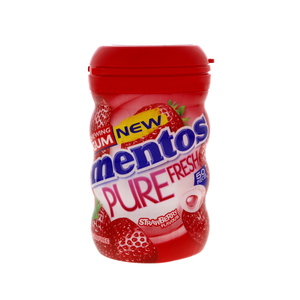 Mentos Pure Fresh Strawberry Flavour Chewing Gum Sugar Free 50pcs