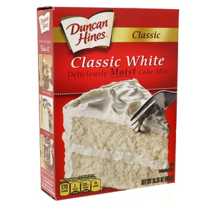 Duncan Hines Classic White Cake Mix 432g
