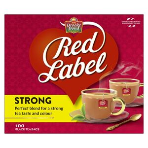 Brooke Bond Red Label Black Tea 100pcs