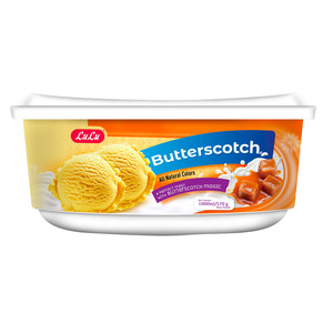 LuLu Butterscotch Ice Cream 1Litre