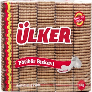Ulker Petit Beurre Biscuits 5 Packages In 1 1000g