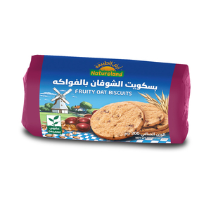 Natureland Fruity Oat Organic Biscuit 200g