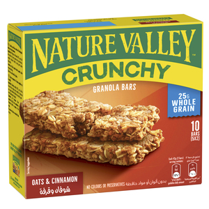 Nature Valley Crunchy Granola Bar Oats & Cinnamon 6 x 42g