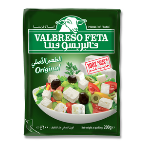 Valbreso Feta Sheep's Milk Cheese 200g