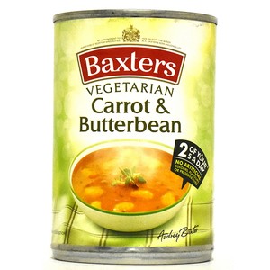 Baxters Vegetarian Carrot & Butterbean Soup 400g