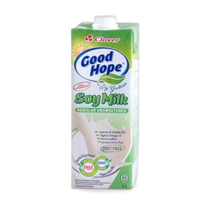 Good Hope Soy Milk Regular Unsweetened 1 Litre