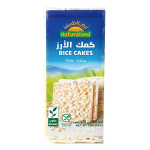 Nature Land Rice Cakes Plain 130g