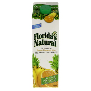 Floridas Natural Pure Orange Pineapple Juice 900ml