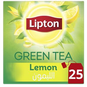 Lipton Green Tea Lemon 25 Teabags