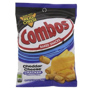 Combos Backed Snacks Cheddar Cheese Cracker 178.6g