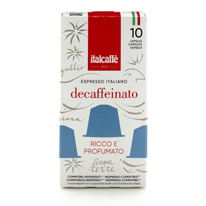 Italcaffe Espresso Italiano Decaffeinato Capsule 10pcs