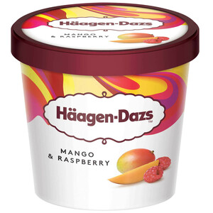 Haagen-Dazs Ice Cream Mango & Raspberry 100ml