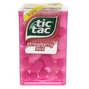 Tic Tac Strawberry Mix 18g