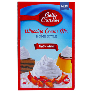 Betty Crocker Whipping Cream Mix Fluffy White 140g