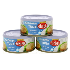 Al Alali Yellowfin Tuna in Water 3 x 170g
