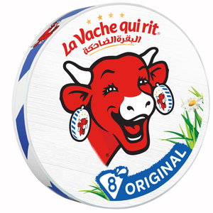 La Vache qui rit Original Spreadable Cheese Triangles 8 Portions 120g