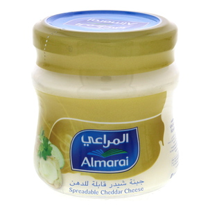 Almarai Spreadable Cheddar Cheese 120g