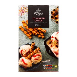 Morrisons Rossini Wafer Curls 20pcs