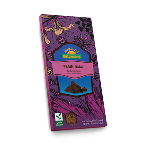 Natureland Organic Dark Chocolate Plain 100g