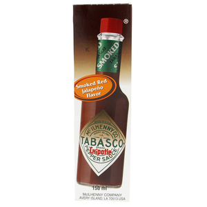 Tabasco Chipotle Smoked Red Jalapeno Flavour Pepper Sauce 150ml
