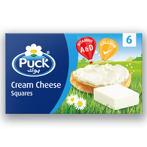 Puck Cream Cheese Squares 6 Portions 108g