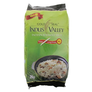 Gold Indus Valley Indian Basmati Rice 2kg