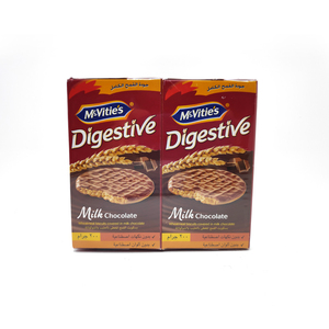 Mcvities Digestive Milk Chocolate 2 x 200g