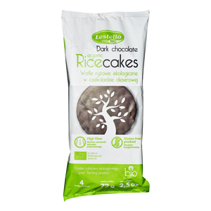 Lestello Organic Dark Chocolate Rice Cake 72g