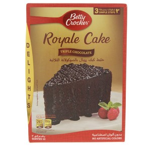 Betty Crocker Royale Cake Mix Triple Chocolate 610g
