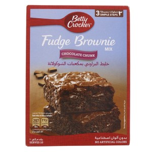 Betty Crocker Chocolate Chunk Supreme Brownie Mix 500g