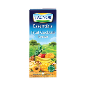 Lacnor Essentials Fruit Cocktail Nectar Juice 180ml
