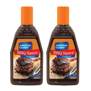 American Garden BBQ Sauce Original 2 x 510g