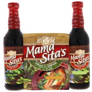 Mama Sita's Oyster Sauce 2 x 405ml + Offer