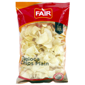 Fair Tapioca Chips Plain 200g