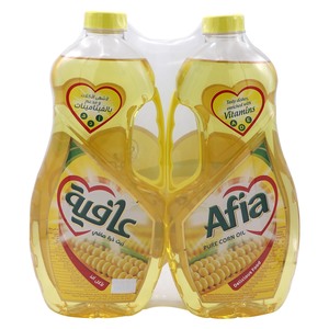 Afia Pure Corn Oil 2 x 1.5Litre