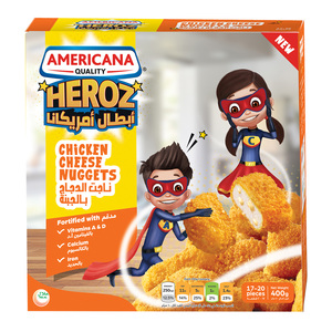 Americana Chicken Nuggets With Cheese 400g