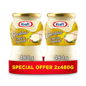 Kraft Cheddar Cheese Spread Original 2 x 480g