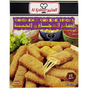 Al Kabeer Chicken & Cheese Sticks 250g