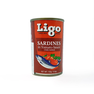 Ligo Sardines In Tomato Sauce Chilli Added 155g