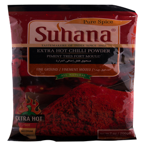 Suhana Extra Hot Chilli Powder 200g